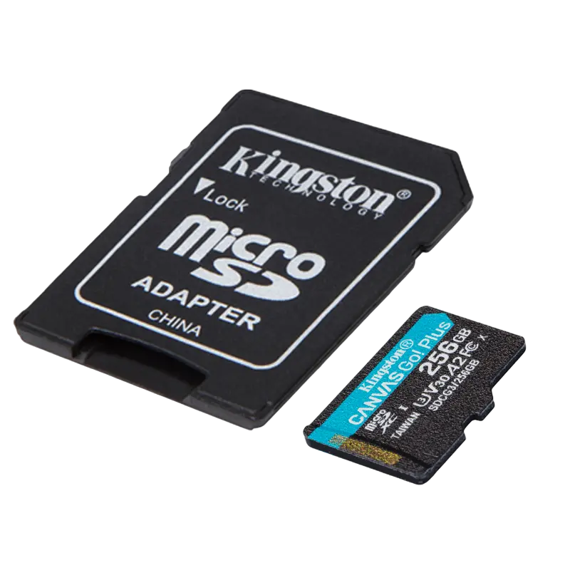 Card de Memorie Kingston Canvas Go Plus 256GB