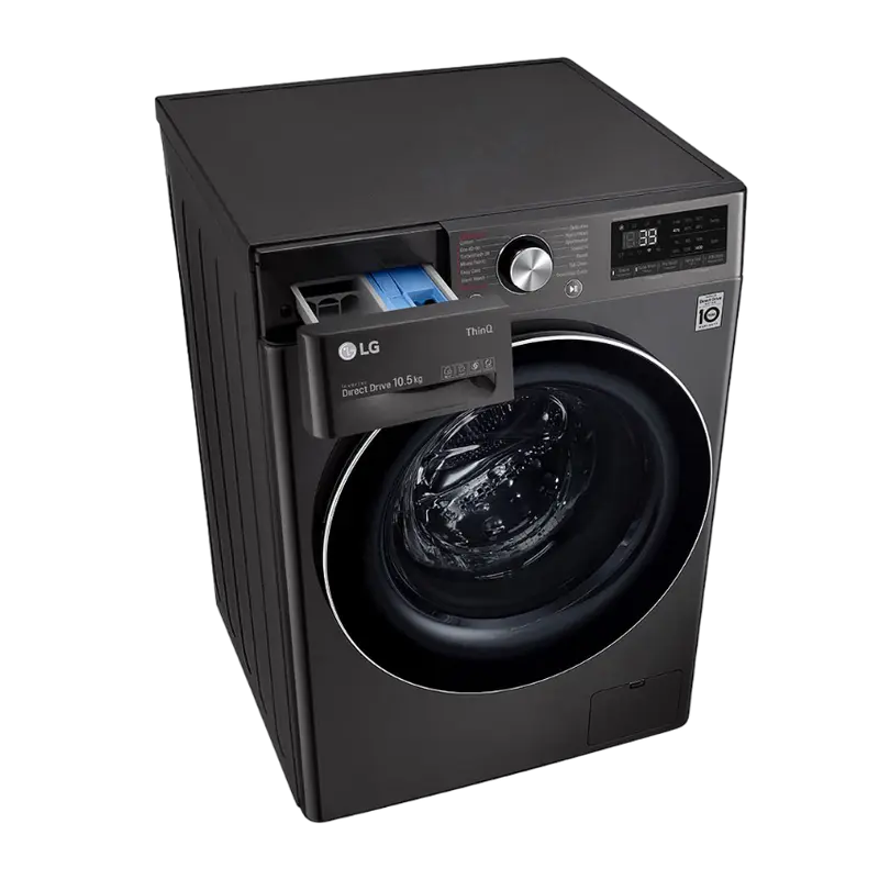 Стиральная машина LG F4WV910P2SE Черный