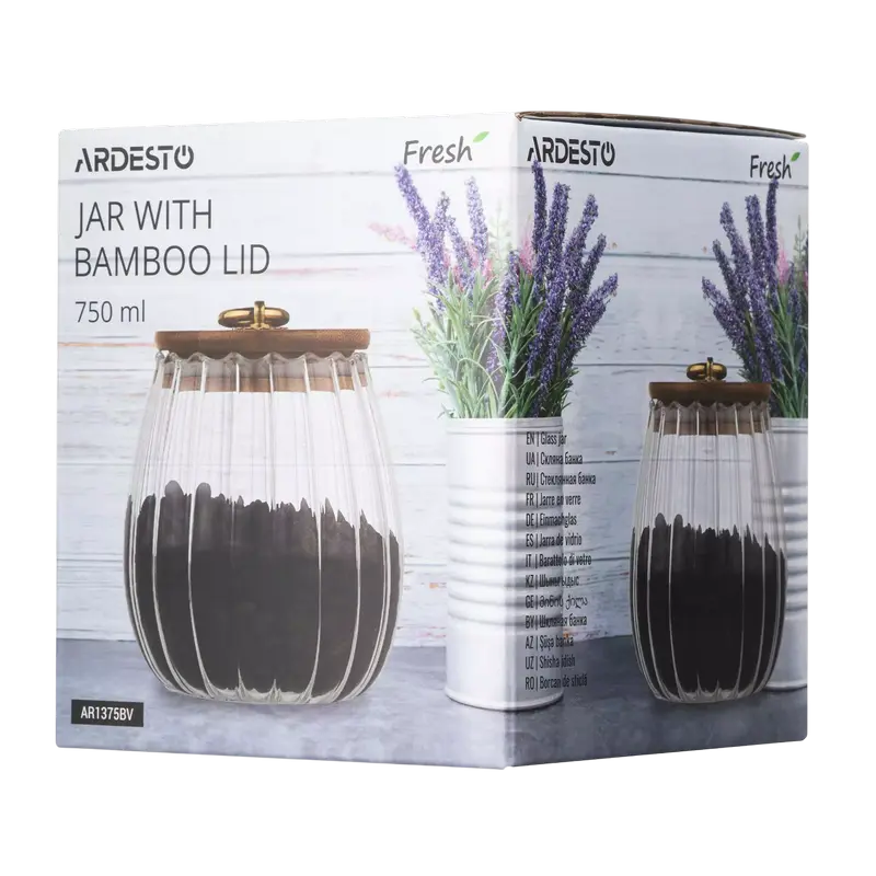 Контейнер Ardesto AR1375BV Fresh Прозрачный
