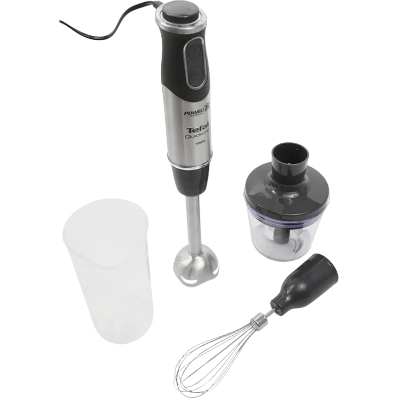 Погружной блендер Tefal Quickchef HB656838 Черный | Нержавеющая сталь
