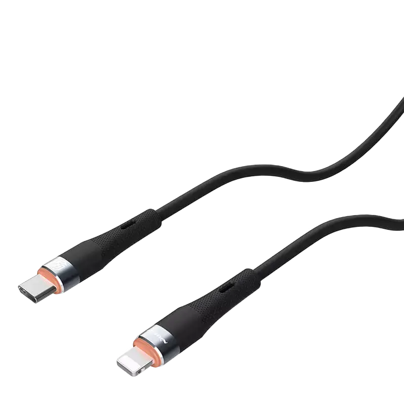 Cablu de încărcare Nillkin Type-C to Lightning Cable, Flowspeed Negru