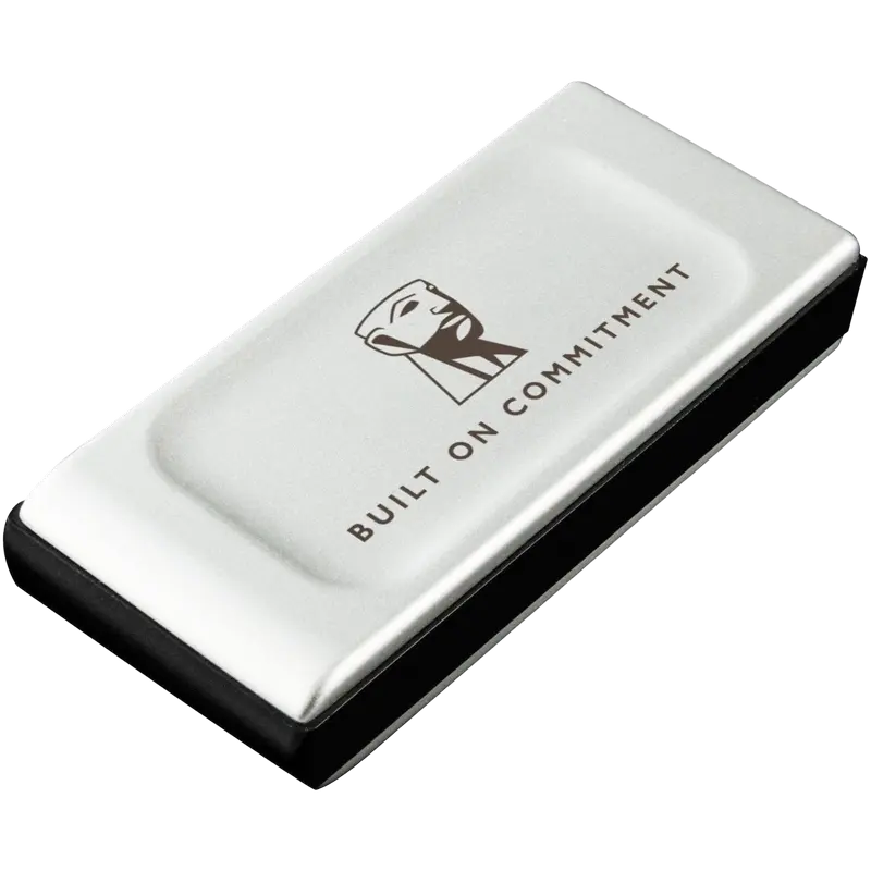 Внешний портативный SSD накопитель Kingston XS2000 BoC 2 ТБ Серебристый