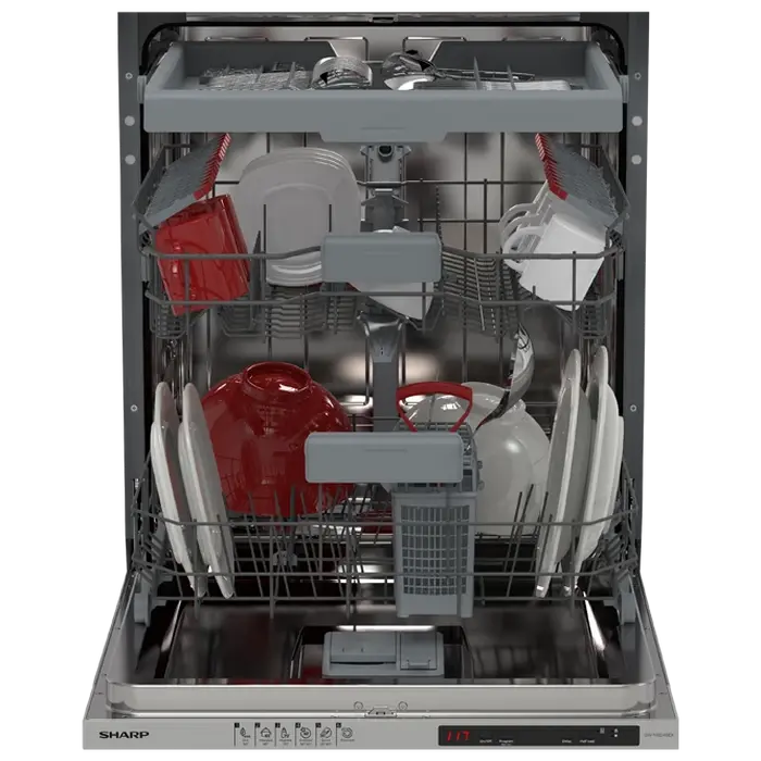Посудомоечная машина Sharp QWNI1EI45EXEU Белый