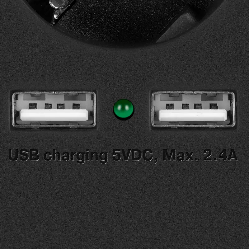 Prelungitor electric SVEN SF-05LU Negru