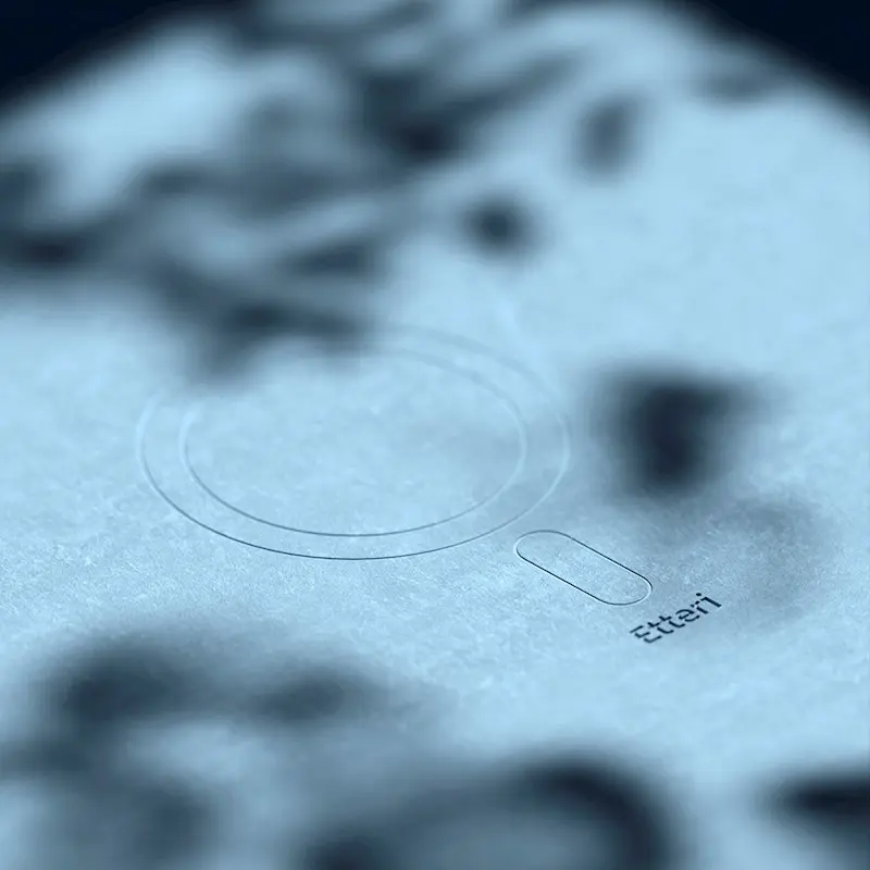 Husă Etteri Apple iPhone 16 Plus Silicone Mag case Silicone Case with MagSafe Albastru deschis