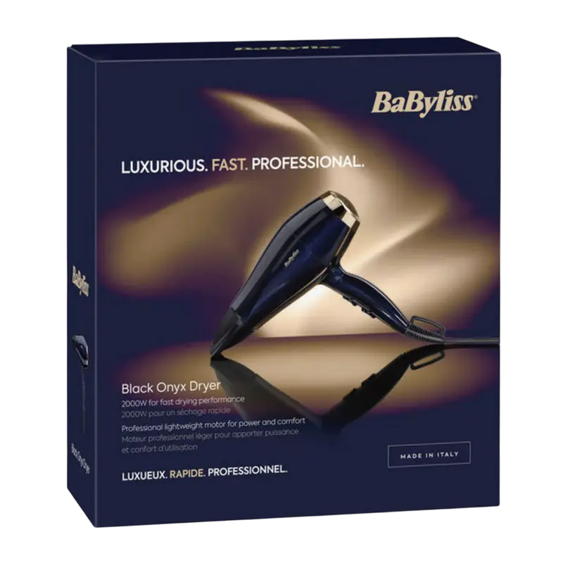 Фен BaByliss Black Onyx Синий