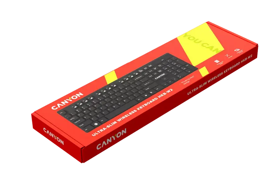 Клавиатура Canyon HKB-W2 Мембрана Черный