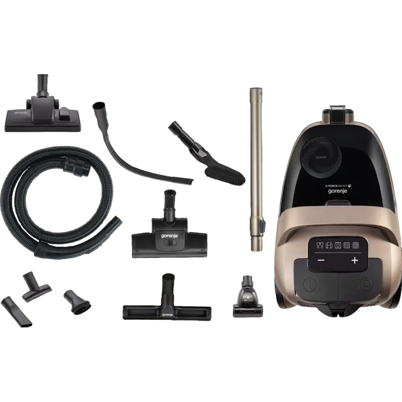 Пылесос Gorenje VCE08GAPGOCY Бронзовый