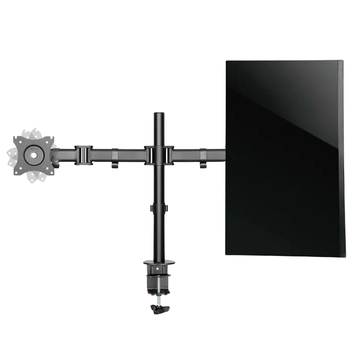 Suport birou pentru monitoare ITech MBS-12F Negru