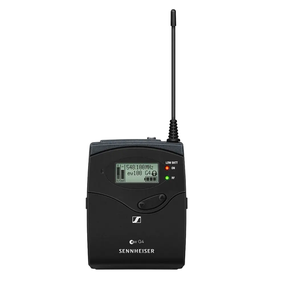 Микрофон для живого исполнения Sennheiser EW 122P G4-E Беспроводной Черный