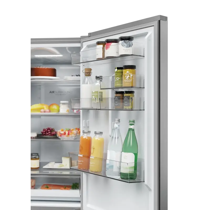 Frigider Haier 2D 60 Series 3 PRO Kombi Oțel inoxidabil