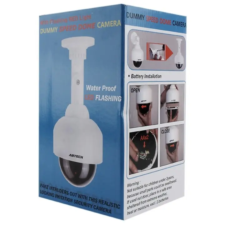 Муляж камеры наблюдения Gembird CAM-DS-03 Белый