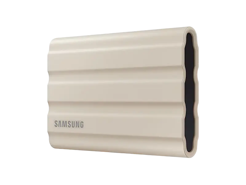 Внешний портативный SSD накопитель Samsung T7 Shield 1 ТБ Бежевый