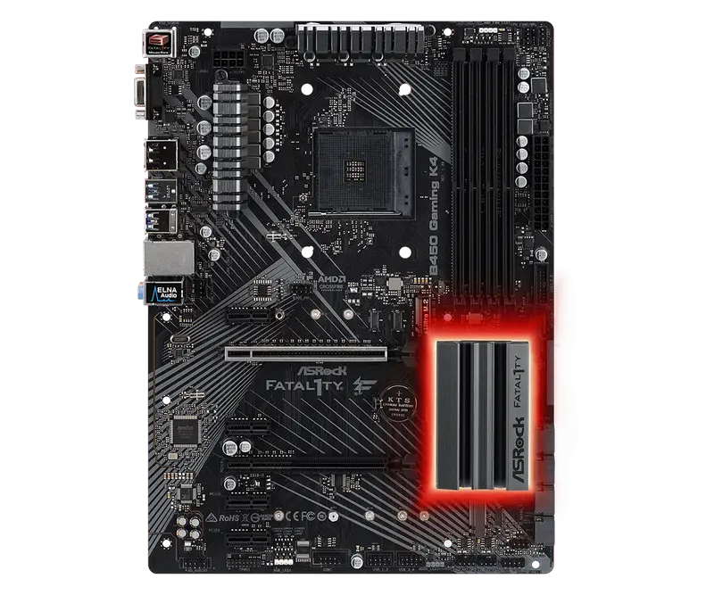 Материнская плата ASRock B450 GAMING K4 AM4 ATX