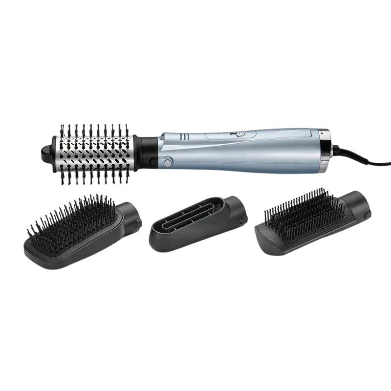 Uscător de păr-perie BaByliss Hydro-Fusion Albastru deschis