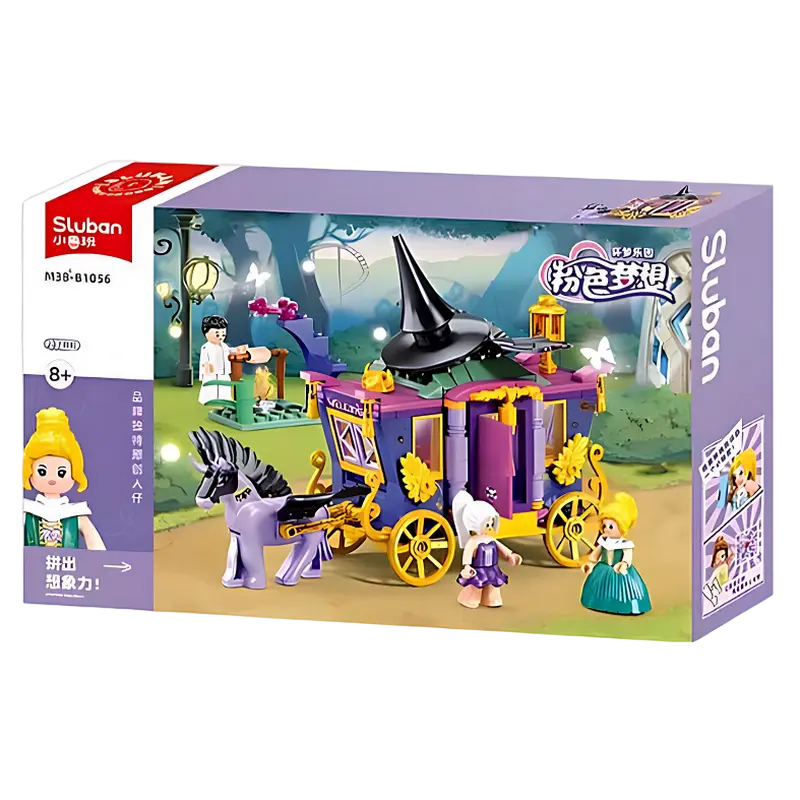 Конструктор Sluban The Forest Sorceress's Carriage Разноцветный