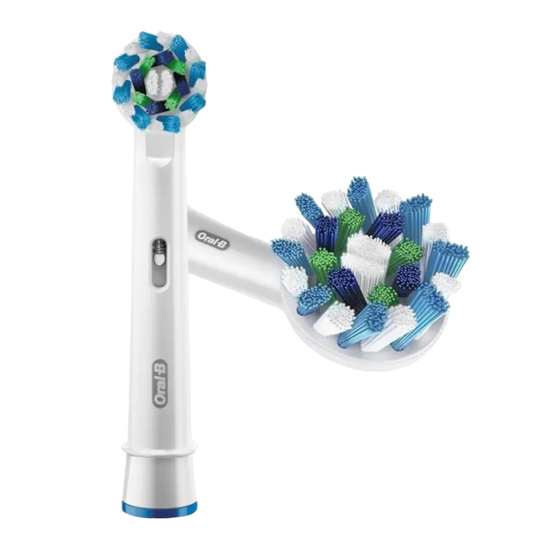 Duză pentru periuța de dinți electrică Pentru adulți Braun CrossAction Alb