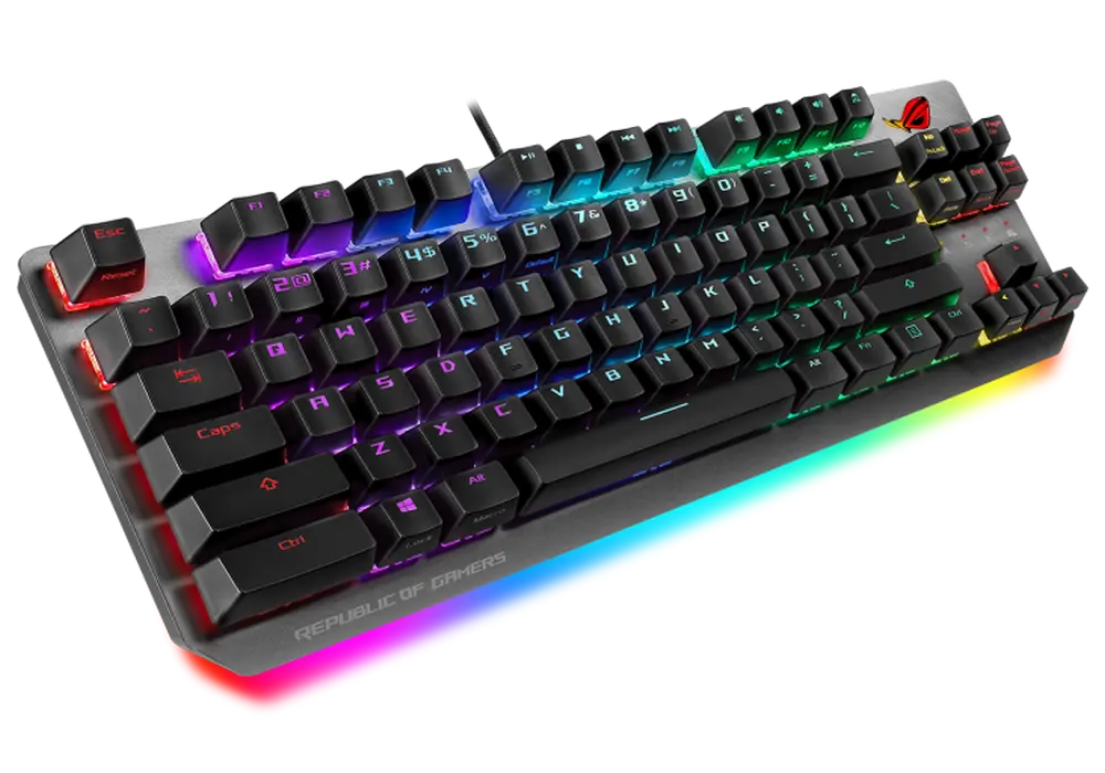 Tastatură ASUS ROG Strix Scope TKL Mecanic Negru