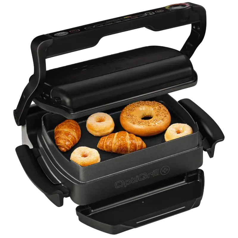 Grătar electric Tefal OptiGrill+ Negru