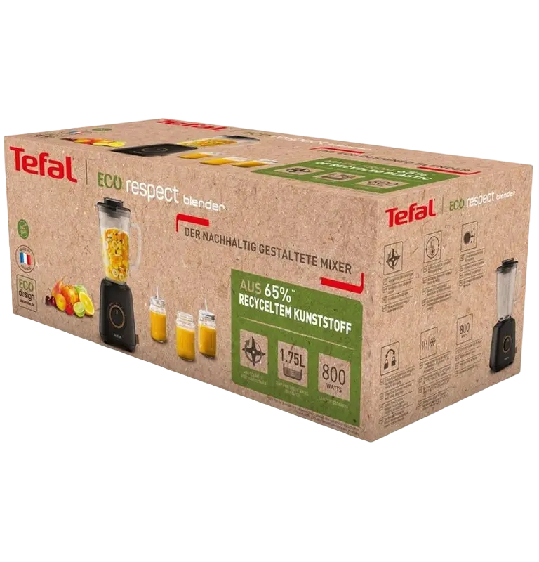 Стационарный блендер Tefal Eco Respect BL46EN38 Чёрный