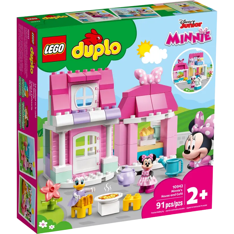 Конструктор LEGO Minnie's House and Café Розовый
