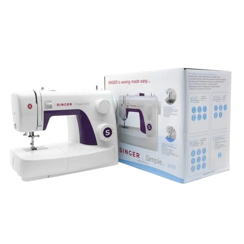Швейная машина Singer Simple 3250 Белый | Фиолетовый