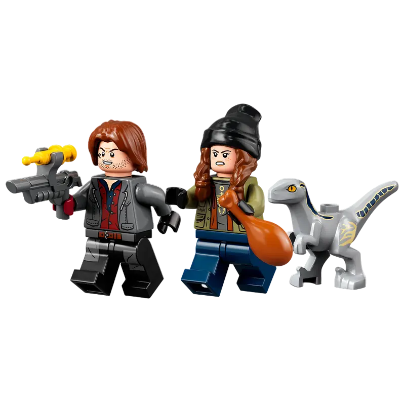 Конструктор LEGO Blue & Beta Velociraptor Capture Разноцветный