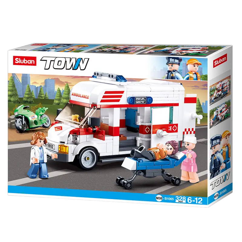 Конструктор Sluban Town - Ambulance Разноцветный