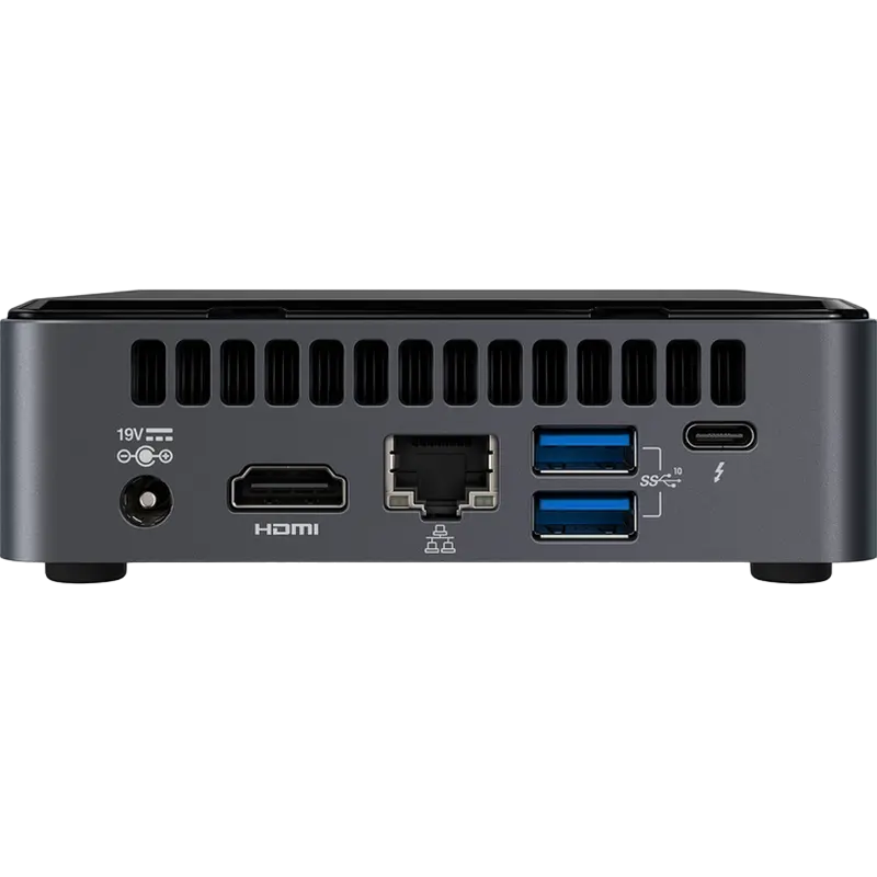 Мини ПК Intel NUC 10 Kit NUC10i3FNK Intel Core i3-10100T Серый