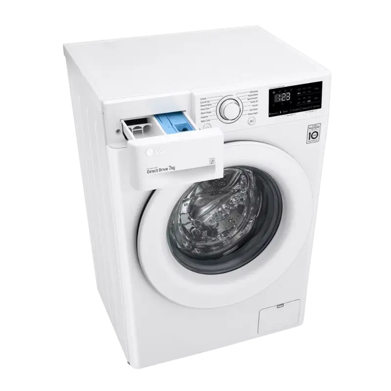 Mașină de spălat LG F2WV3S7N3E Alb