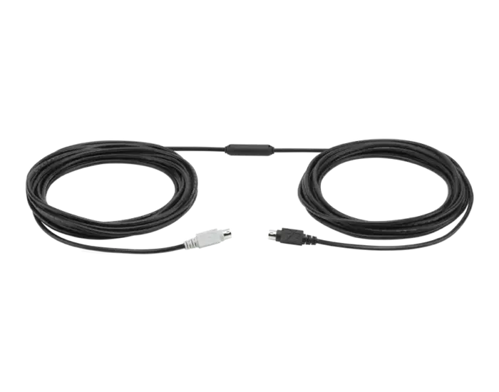 Аксессуары для веб-камер Logitech Group Extended Cable Черный