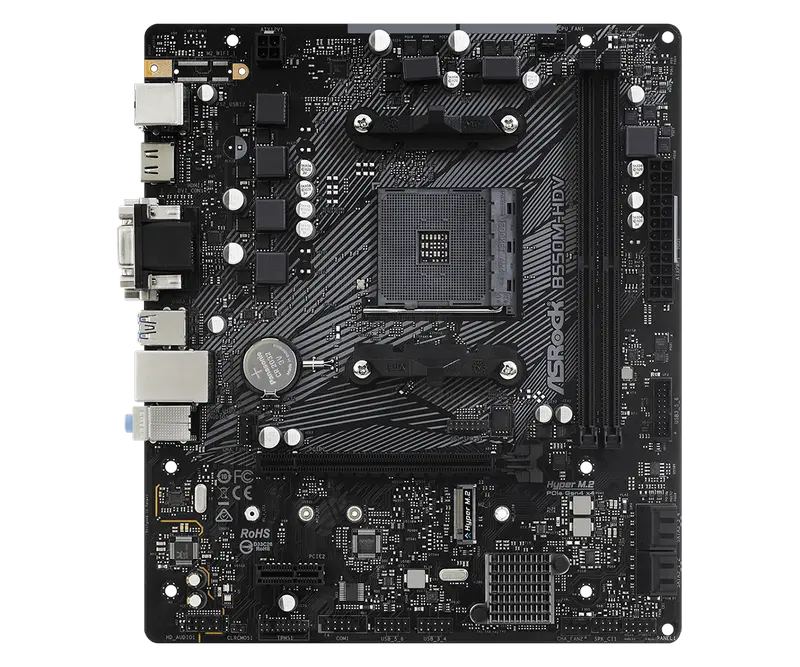 Материнская плата ASRock B550M-HDV AM4 Micro-ATX