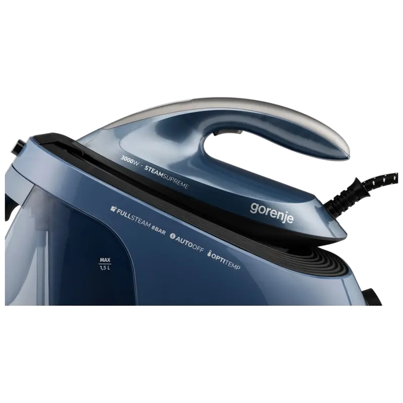 Утюг с парогенератором Gorenje SGD3000BBK Синий
