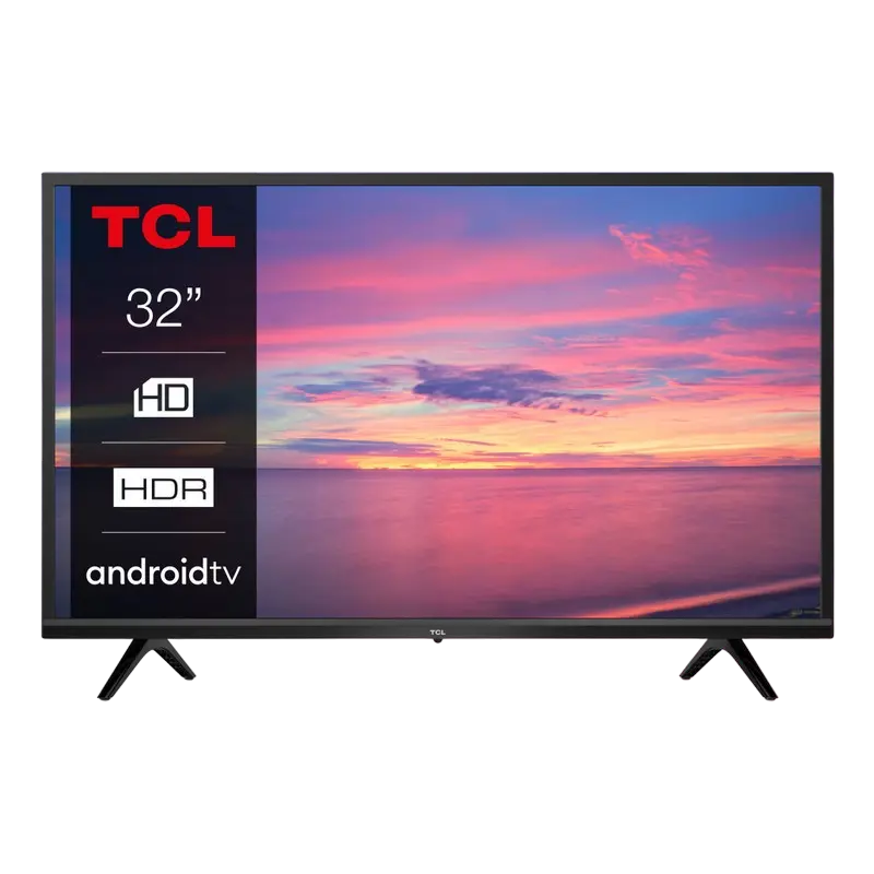 32" LED SMART Телевизор TCL 32S5200 Черный