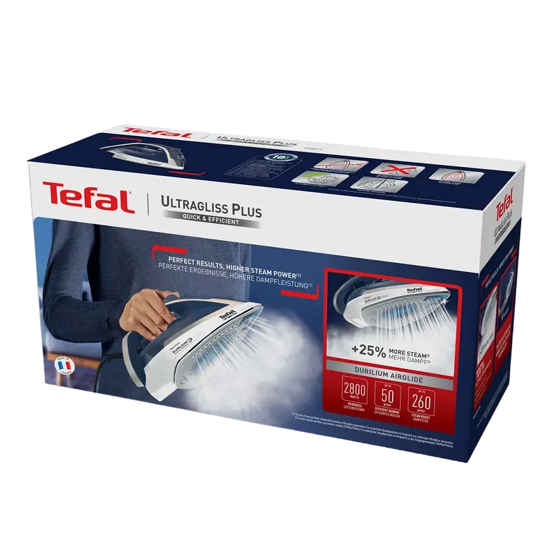 Утюг Tefal Ultragliss Plus Синий