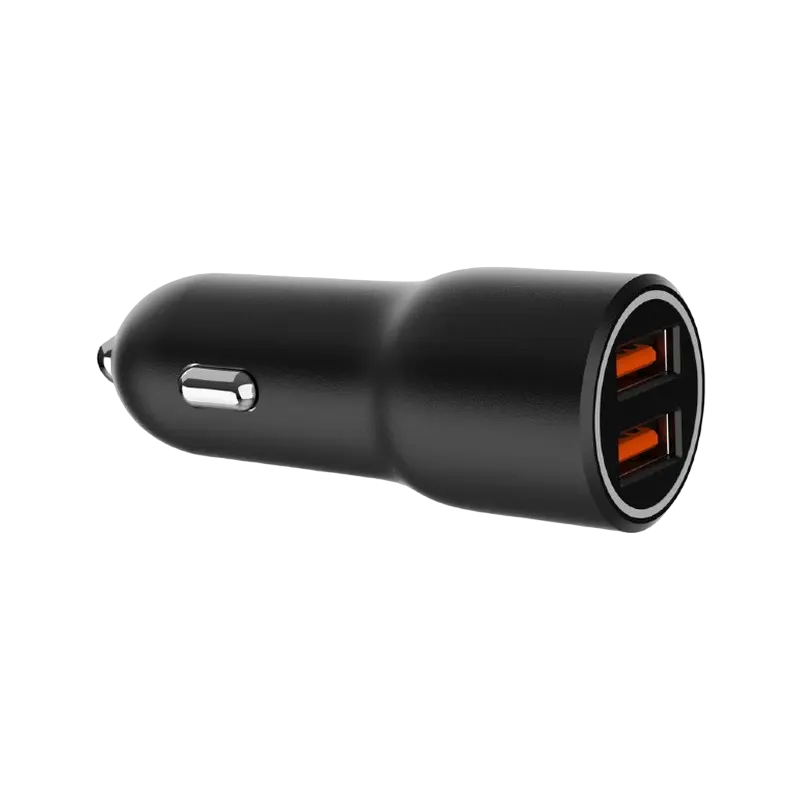 Incărcător auto Gembird TA-UC-A2QC36-CAR-01 Negru