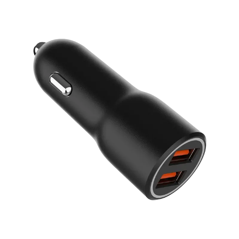 Incărcător auto Gembird TA-UC-A2QC36-CAR-01 Negru