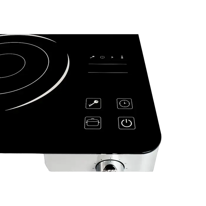 Электрическая настольная плита BROCK HP2021GY Черный