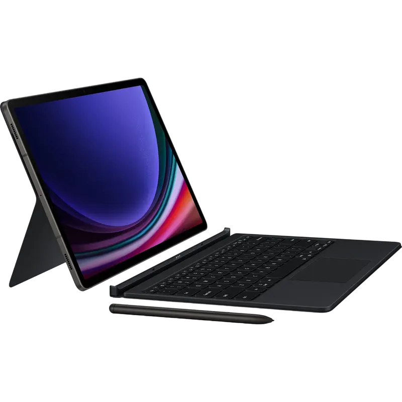Чехол-клавиатура Samsung Galaxy Tab S9+/S9 FE+ Book Cover Keyboard 12.4" Чёрный