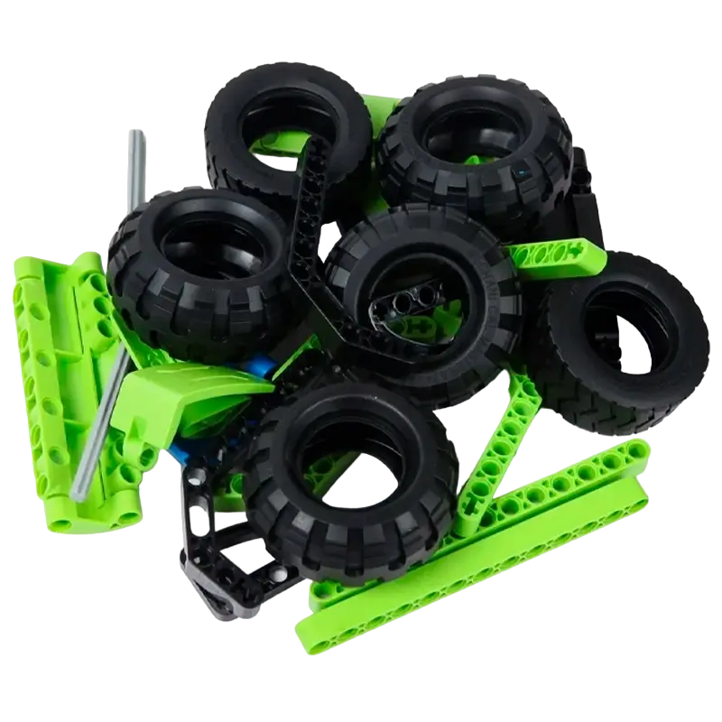 Конструктор iM.Master Farm Tractor & Snow Plow Truck Зелёный