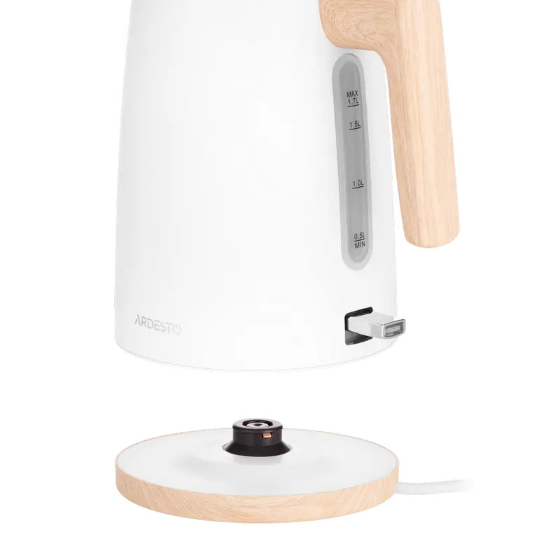 Электрочайник Ardesto EKL-F420WWD Белый