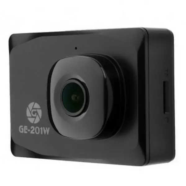 Автомобильный видеорегистратор Globex GE-201w Черный