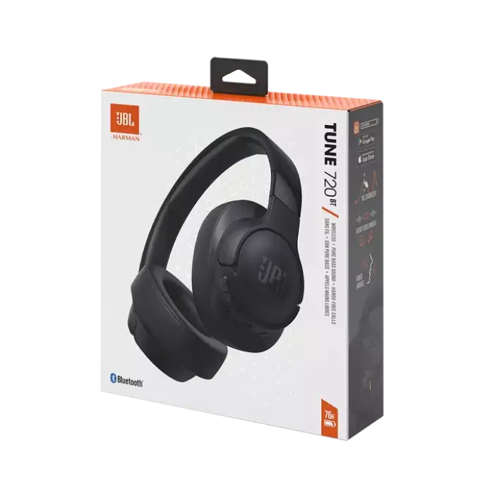 Наушники JBL Tune 720BT Чёрный