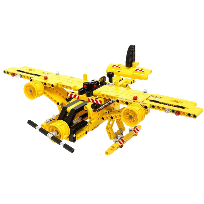 Конструктор iM.Master Construction Dump Truck & Plane Жёлтый