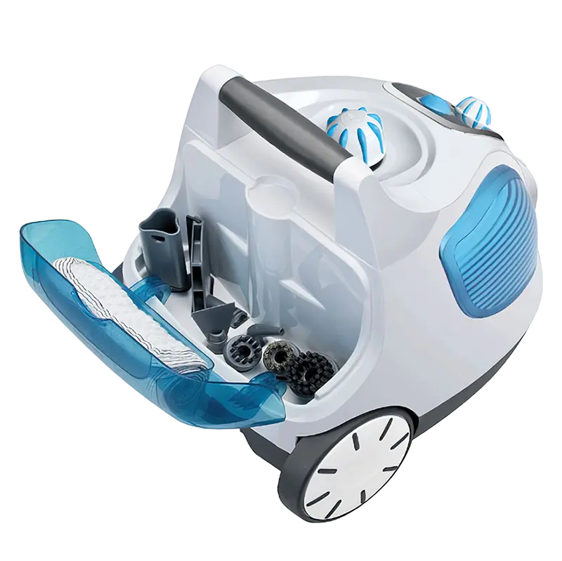 Пароочиститель Thomas VAPORO Buggy Белый/Голубой