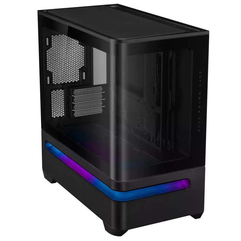 Компьютерный корпус ASUS PRIME AP202 TG ARGB Midi-Tower Черный
