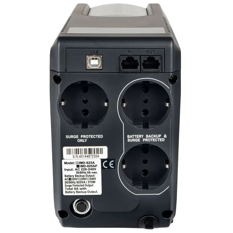 Источник бесперебойного питания PCM IMD-625AP Черный