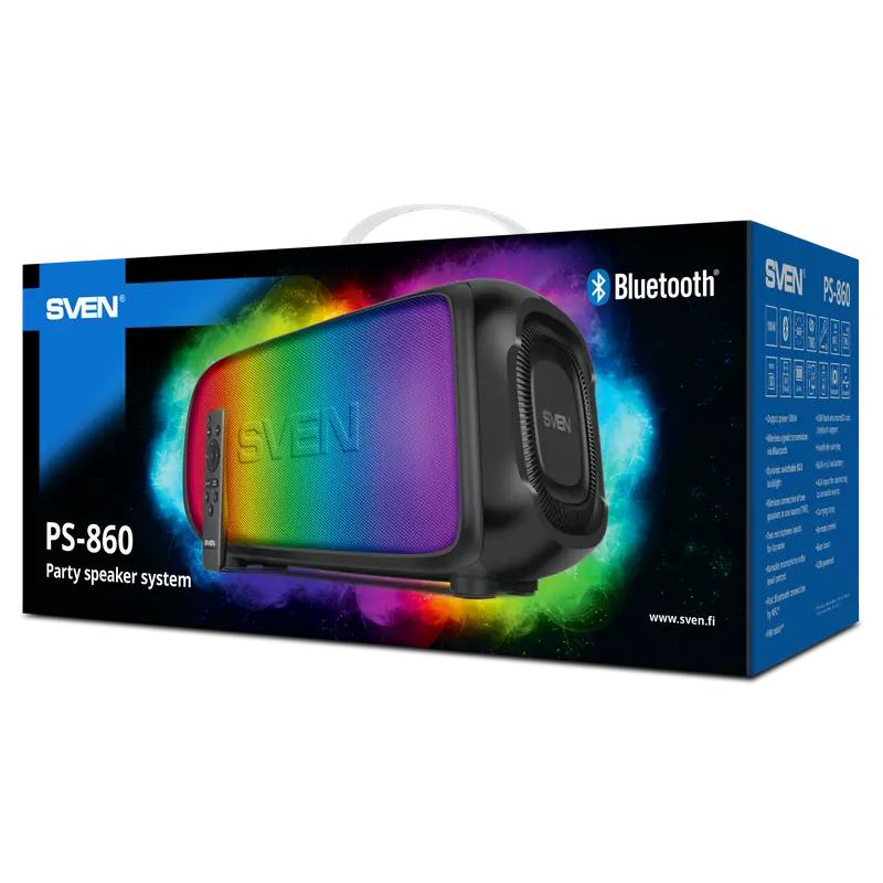 Boxă portabilă SVEN PS-860 Negru