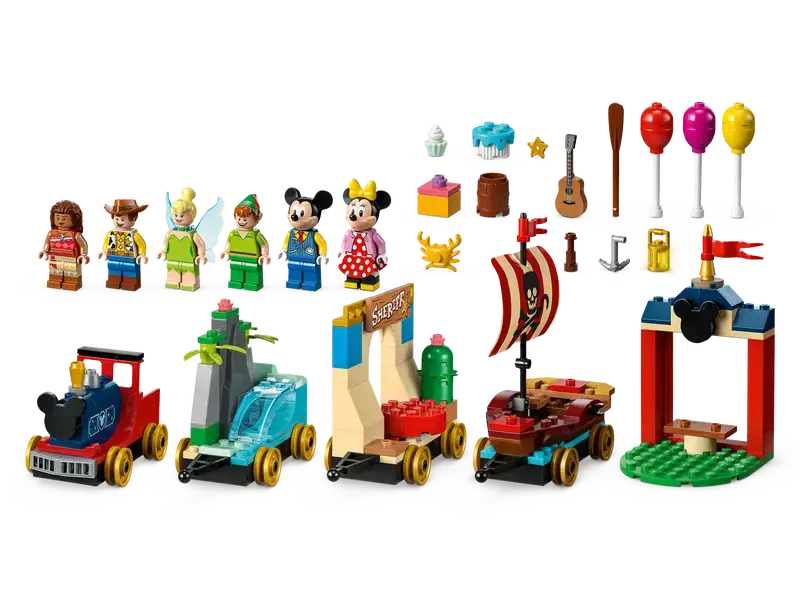 Конструктор LEGO Disney Celebration Train Разноцветный