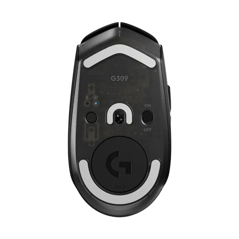 Беcпроводная мышь Logitech G309 Беспроводное Чёрный